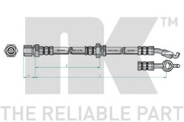 NK 855007 Brake Hose